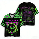 Camiseta Anime Pokémon Retro Cosplay T-shirt 3D