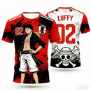 Camiseta Anime One Piece Luffy
