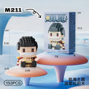 Bonecos Anime One Luffy Blocos de Montar 3D