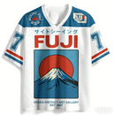 Camiseta Esportiva Unissex Estampada em 3D Oversized Manga Curta Retrô
