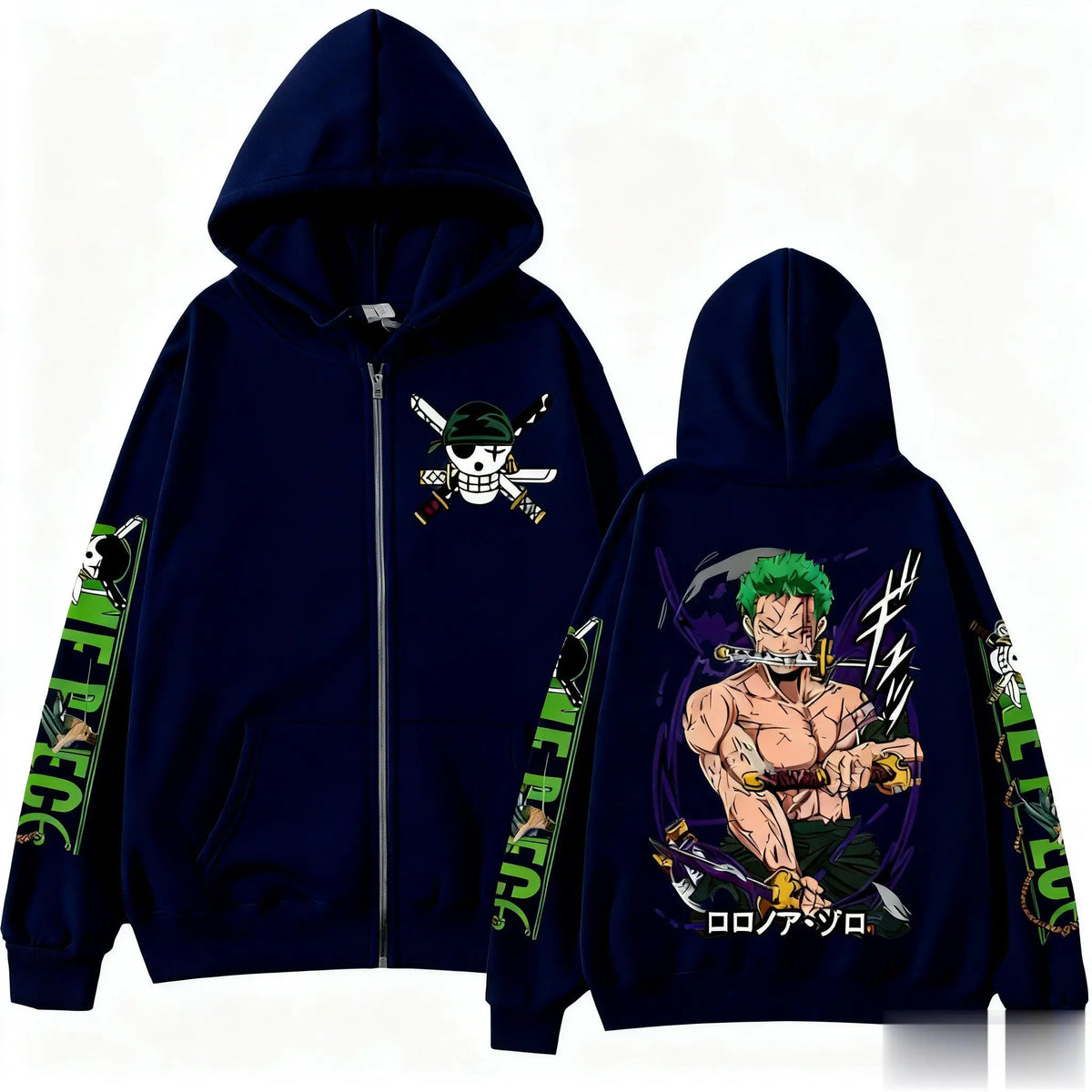 DISPORA TODD SWEATER GREEN サイズXL 22AW-DSP-KN01 Jaqueta One Piece Roronoa Zoro