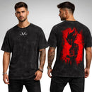 Camiseta Vintage Anime Dragon Ball  Oversized Streetwear