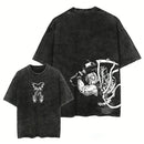 Camiseta Demon Slayer Retro Vintage
