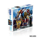 Quebra-Cabeça Brinquedo Cartoon Anime One Piece/ Dragon Ball 1000 Peças