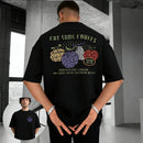 Camiseta Unissex de Algodão Puro One Piece Devil Fruit