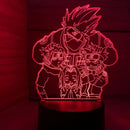Luminária LED Noturna Anime Naruto Uzumaki