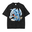 Camiseta Anime Yu-Gi-Oh! Oversized T-Shirt Vintage Streetwear