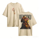 Camiseta Demon Slayer Rengoku Anime T Shirt