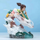 Cartoon Anime Figure Ogino Chihiro And Nigihayami Kohakunushi