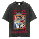 Camiseta Anime Yu-Gi-Oh! Oversized T-Shirt Vintage Streetwear