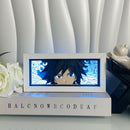 Decoração Luz LED 3D Anime Naruto