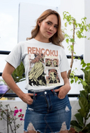 Camiseta Kyojuro Rengoku T-Shirt Slayer Demon Vintage