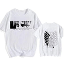 Camiseta Anime Attack on Titan Streetwear  T Shirt