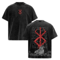 Camiseta Anime Berserk Guts Anime Vintage