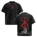 Camiseta Anime Berserk Guts Anime Vintage