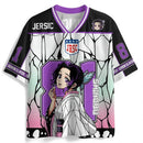 Camiseta Esportiva Oversize Unissex do Anime Demon Slayer Retro