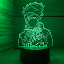 Luminária LED Noturna Anime Naruto Uzumaki