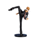 Boneco One Piece Anime Sanji Modelo PVC, Brinquedo de Coleção, Presente, Vinsmoke, 26cm