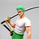 Boneco 25cm/9.84in Anime One Piece Figure Roronoa Zoro Figure PVC