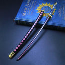 25cm Roronoa Zoro Katana Anime Metal Roronoa Zoro