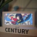Decoração LED 3D Demon Slayer Anime