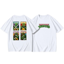 Camiseta Tartarugas Ninja Masculina – Algodão, Manga Curta