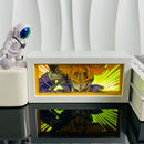 Decoração Luz LED 3D Anime Naruto