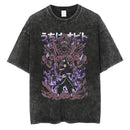 Camiseta Naruto Uchiha Obito Vintage Streetwear, Unisex