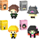 Bonecos Mini Blocos Demon Slayer