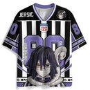 Camiseta Esportiva Oversize Unissex do Anime Demon Slayer Retro