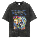 Camiseta Anime Yu-Gi-Oh! Oversized T-Shirt Vintage Streetwear