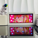 Decoração Luz LED 3D Anime Naruto