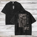 Camiseta Anime Berserk Guts Vintage Oversized