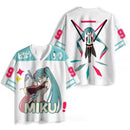 Camiseta Hatsune Miku 01 Baseball Unisex Casual