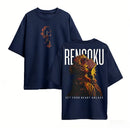 Camiseta Demon Slayer Rengoku Anime T Shirt