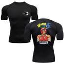 Camiseta Anime Hajime Gym Fitness Sports