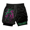 Shorts Esportivos Unissex Dragon Ball Goku Estampado Anime