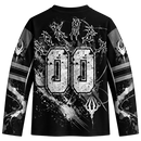 Camiseta Manga Longa Hollow Knight Oversized Streetwear
