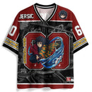 Camiseta Esportiva Oversize Unissex do Anime Demon Slayer Retro