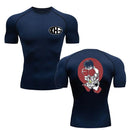 Camiseta Anime Hajime Gym Fitness Sports