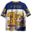 Camiseta Hunter X Hunter Kurapika Mesh  Streetwear