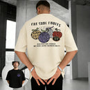 Camiseta Unissex de Algodão Puro One Piece Devil Fruit