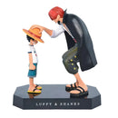 Boneco One Piece  Shanks e Luffy Action