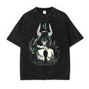 Camiseta Anime Bleach Aizen Sousuke Oversized Vintage