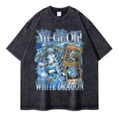 Camiseta Anime Yu-Gi-Oh! Oversized T-Shirt Vintage Streetwear