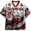Camisa de Futebol Masculina Inuyasha com Estampa Total
