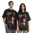 Camiseta Manga Cowboy T Shirt Vintage