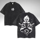 Camiseta Vintage Anime Dragon Ball  Oversized Streetwear