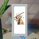 Decoração LED 3D Demon Slayer Anime