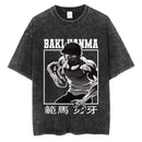 Camiseta Anime Baki Haman Tshirts Vintage